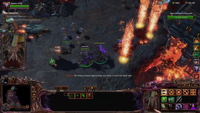 STARCRAFT 2 COOP MUTATION | WAR IS HELL | ZAGARA & HAN AND HORNER | "MOTHER OF CONSTRUCTS" смотреть онлайн