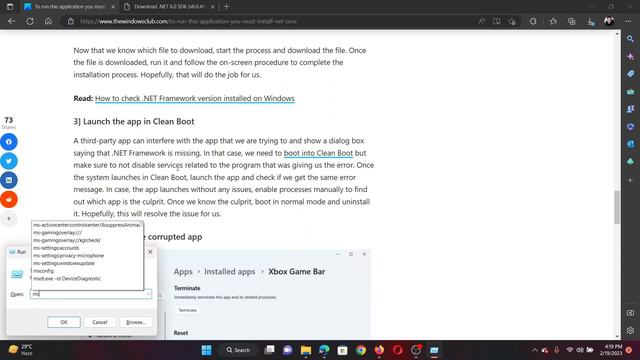 To run this application you must install .NET Core [Fix]