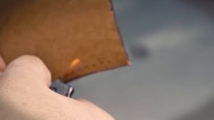 3 способа заделывания нитки при шитье кожи
