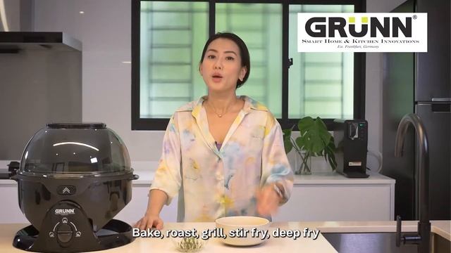 Grunn F3 MagicFry Oscillating Air Fryer смотреть онлайн