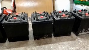 Приобрел АКБ для солнечной станции 24 Вольт (1 часть)