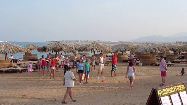 Zumba activity at Caribbean World Resort, Abu Some Bay смотреть онлайн