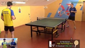 обзор Dr Neubauer Killer Soft - короткие шипы, самая мягкая и контрольная накладка в серии