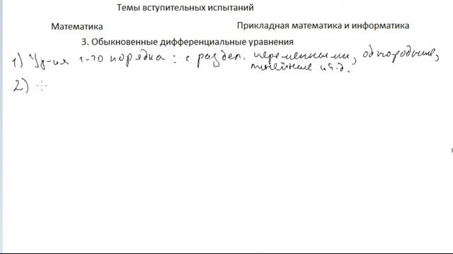 Темы вступительных испытаний и литература смотреть онлайн