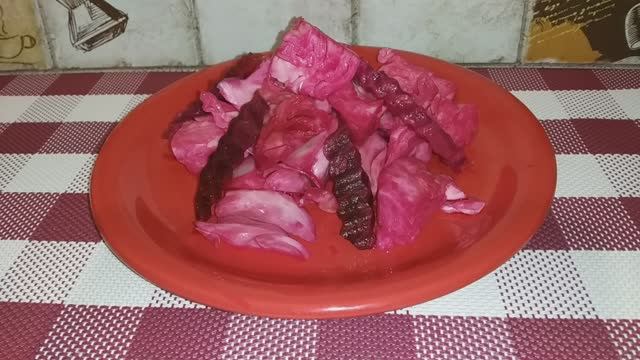 Капуста МАРИНОВАННАЯ по - быстрому! Вкусная и хрустящая!