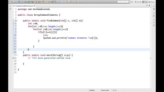 How to find common elements between two arrays in java смотреть онлайн