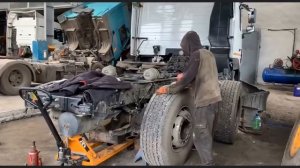 Переоборудование моста МАЗ на MAN