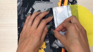 Как сделать карман с листочкой. Пошаговая инструкция. Смотри и делай