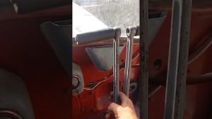 ХТЗ Т-74 Регулировка тяги фрикциона (муфта поворота) #хтз #т74