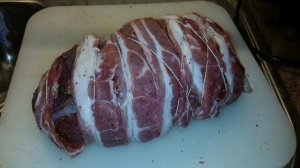 Запеченная лосятина