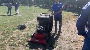 Садовый пылесос  solo by AL-KO  750 P - тест в работе