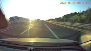 Авария на итальянской автостраде