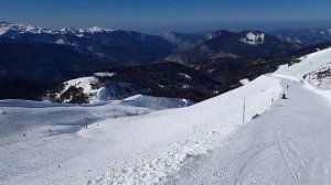 Роза Хутор трасса Фиалка 2020 03 17