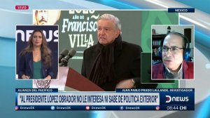 Juan Pablo Prado Lallande en #DNEWS sobre la polémica política exterior mexicana