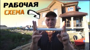 Фишка для опалубки фундамента гаража, технология проверенная временем, так я построил свой цоколь.