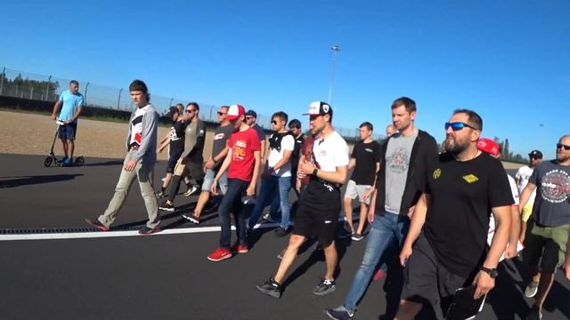 Прогулка по автодрому Игора Драйв с Макаром Юрченко / On-board в конце