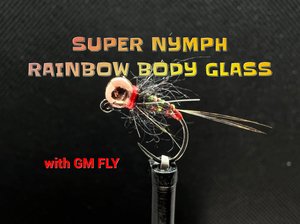 Супер Нимфа Rainbow Body Glass Как связать от GM FLY