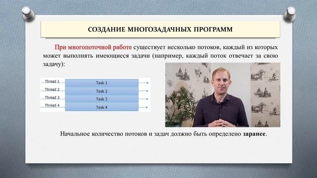 ОСНОВЫ СОЗДАНИЯ МНОГОЗАДАЧНЫХ ПРОГРАММ (ЧАСТЬ 1)