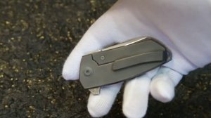 Складной нож мастерской Чебуркова - Бульдог. Демонстрация ножа