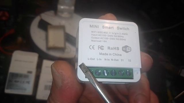 Умный выключатель реле WiFi без нулевой линии - Smart Home автоматизация бюджетный Умный дом от Tuy