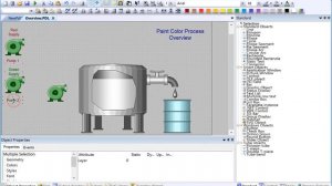 WinCC v8.0 Step By Step 10:  Create Overview Screen In Graphics Designer 👍 #winccguru