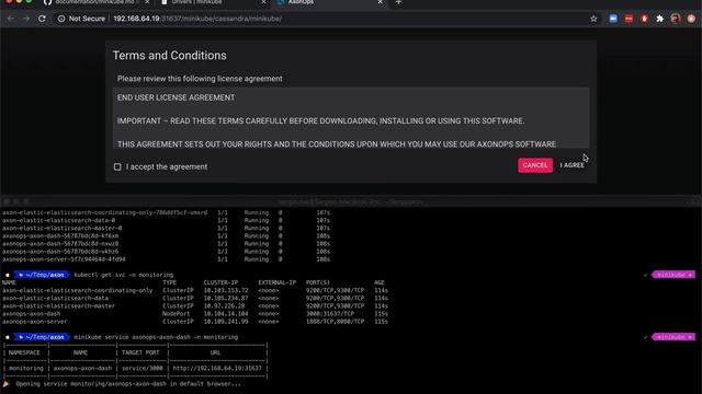 Cassandra with AxonOps on Kubernetes (Minikube) смотреть онлайн