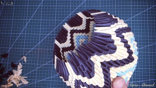 How to make 3d origami Vase 72 смотреть онлайн