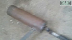 Крутой самодельный двуствольный глушитель на мопед Alfa, Delta