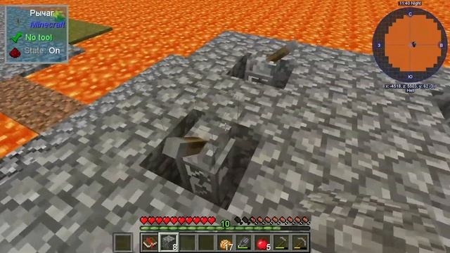 Вулкано Блок #3 | Первые Алмазы! Механизмы! Голем! Выживание с модами на сервере Minecraft! смотреть онлайн