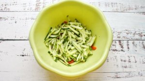 Салат из щуки горячего копчения