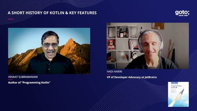 From Jet Language to Kotlin (Teaser) • Venkat Subramaniam & Hadi Hariri • GOTO 2021