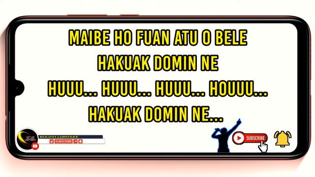 Karaoke Music Timor _ Karik O Sente || Dora Bria || смотреть онлайн