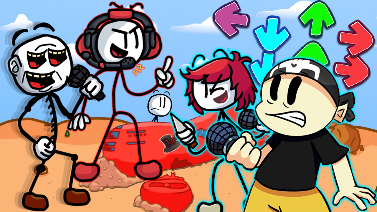 ВИТТЯ ПРОТИВ ГЕНРИ СТИКМАНА  Friday Night Funkin vs. Henry Stickmin mod