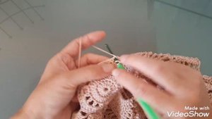 Юбка и топ крючком. Юбка 5