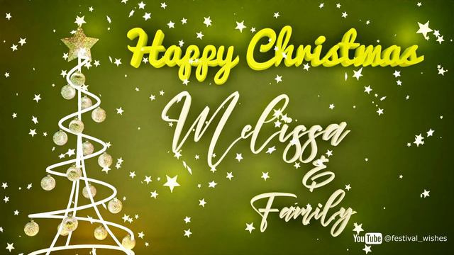 Melissa #Christmas #special #video #wish Happy Christmas song - Happy Christmas wishes to you смотреть онлайн