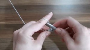 Жгут-колосок из пышных столбиков вяжем крючком. Видео мастер класс