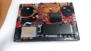 ASUS ROG Strix G731 - disassembly and upgrade options