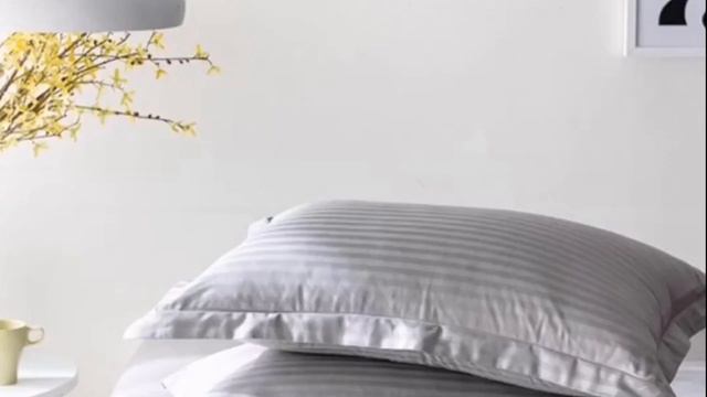 Постельное белье однотонное из страйп-сатина в Дизайн Постель