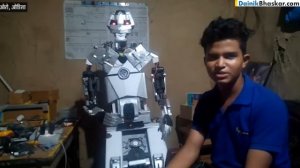 Odisha के 12th class student ने बनाया Robot