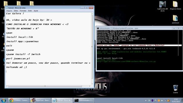 Como instalar o JoomScan no Windows смотреть онлайн