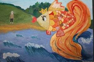 Золотая рыбка. Аудио сказка для детей.  Сказки на ночь   Аудиосказки онлайн.