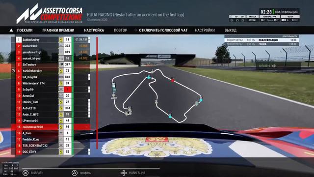 Silverstone 1,5 часа сервер Ruua ( выкинуло, не доехал((( ) смотреть онлайн
