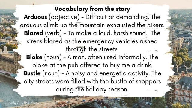UPPER-INTERMEDIATE ENGLISH STORY 👨Jack in London🌇 B2 - C1 | Level 6 - 7 | English Listening Practic