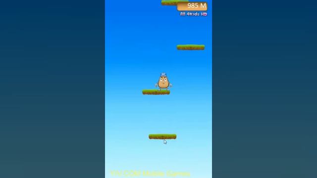 Pou Jump Adventure Game Play смотреть онлайн