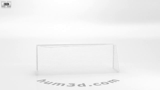 Soccer Goal 3D model by Hum3D.com смотреть онлайн