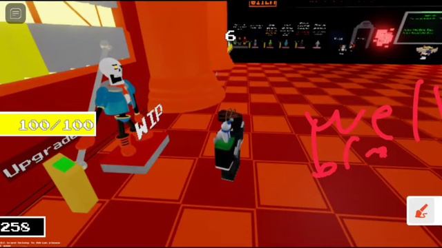 Undertale Last Copy:gaming with buffed sanses and with buffed chara's смотреть онлайн