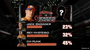 СМ Панк vs Джон Сина, RAW Viewers Choice 07.06.2010