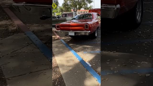 1969 Plymouth Road Runner 383 Engine #restomod #musclecar #short