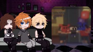 Реакция aftg на Аарона как плачущий мальчик. || fnaf, aftg || WIP.