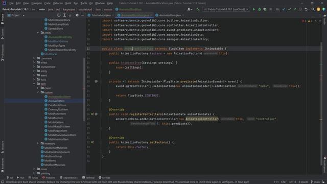 Minecraft 1.18.2 Fabric Modding | ANIMATED BLOCKS w/ GeckoLib смотреть онлайн
